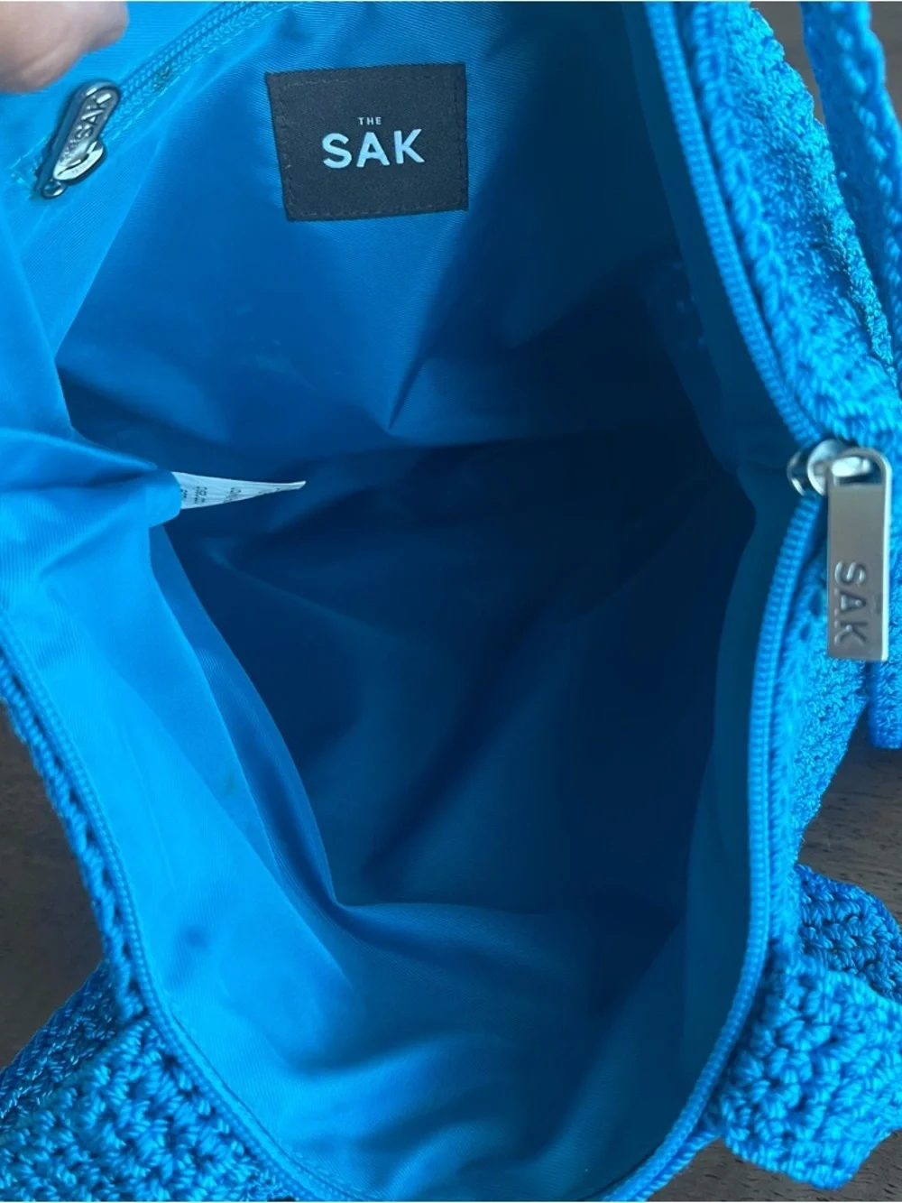 The Sak Crochet Boho Shoulder Bag